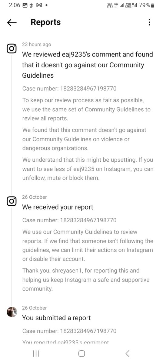 shreyasen's tweet photo. @instagram @InstagramComms would love to understand how these comments don't straight-up violate your community guidelines. https://t.co/AxemDuwFj0