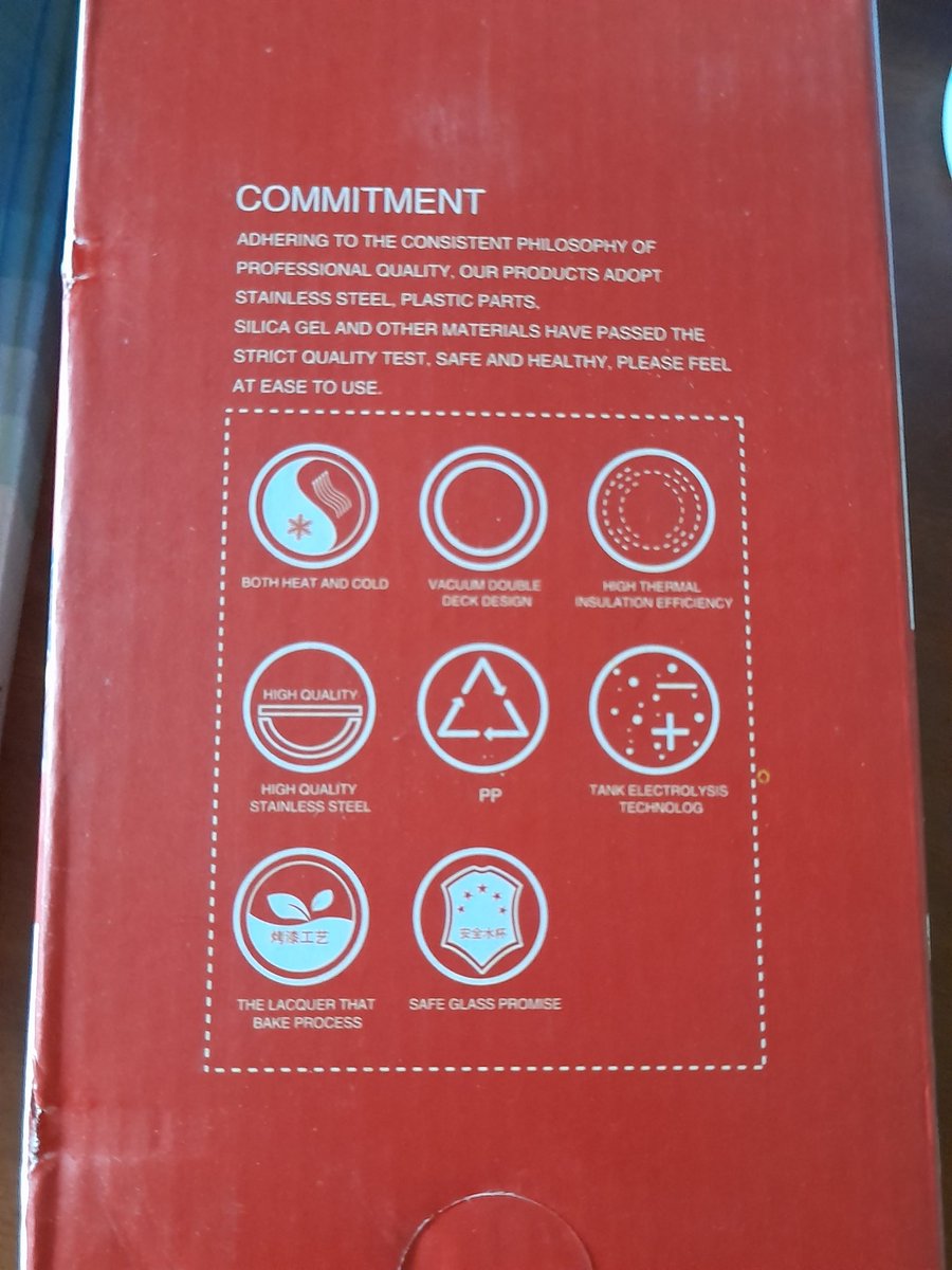 savitha_rao's tweet photo. At an event, I received a thermos cup as a gift. The packaging has a lot of content . No mention of the Country of Origin. Easy to pass it off as as made in india. When in fact it is a Chinese product.
When #OneNationOneSymbol for #MadeInIndia commences it will make the Country of Origin clear to consumers .
@PiyushGoyal @narendramodi @DPIITGoI @_IndiaPositive
#MadeIndia #MannKiBaat #AtmanirbharBharat