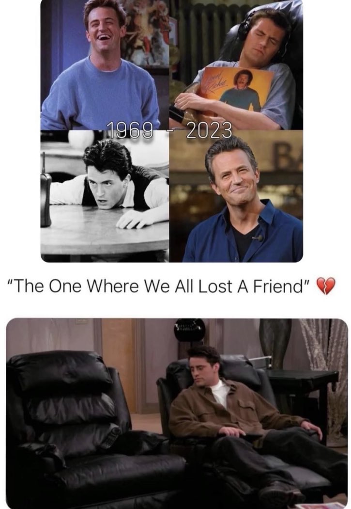 #RIP Matthew Perry 💔