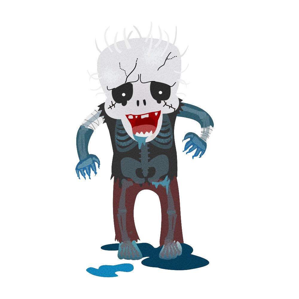 setuna_world's tweet image. ガイコツだから骨があったほうがいい、、
#イラスト #インクスケープ