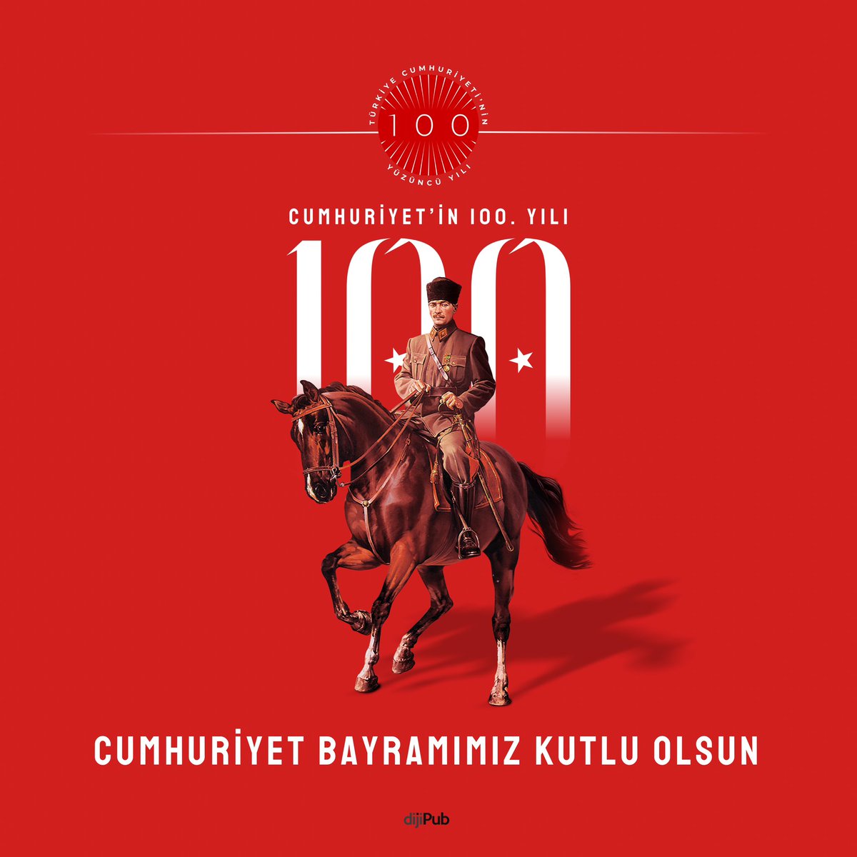 Cumhuriyetimizin 100’üncü yılı kutlu olsun 🇹🇷