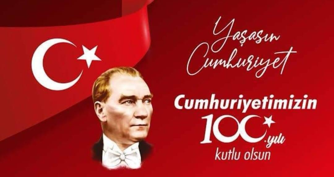 Nice 100 yıllara..🇹🇷🇹🇷❤️🤍💯
#CumhuriyetBayramıKutlu #cumhuriyetin100ü #yaşasıncumhuriyet #CUMHURIYETİMİZ100Yaşında #CumhuriyetimizinYüzüncüYılıKutluOlsun #Mustafa_Kemal_Atatürk
