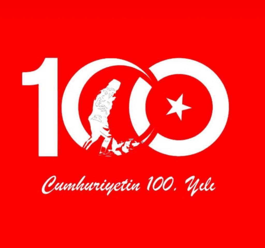 Cumhuriyetimizin 100. yılı kutlu olsun! 🇹🇷 

Cumhuriyetimizin kurucusu Gazi Mustafa Kemal Atatürk başta olmak üzere, tüm gazi ve şehitlerimizi saygıyla yad ediyoruz.

Daha nice yüzyıllara! 

#TürkiyeYüzyılı 🇹🇷