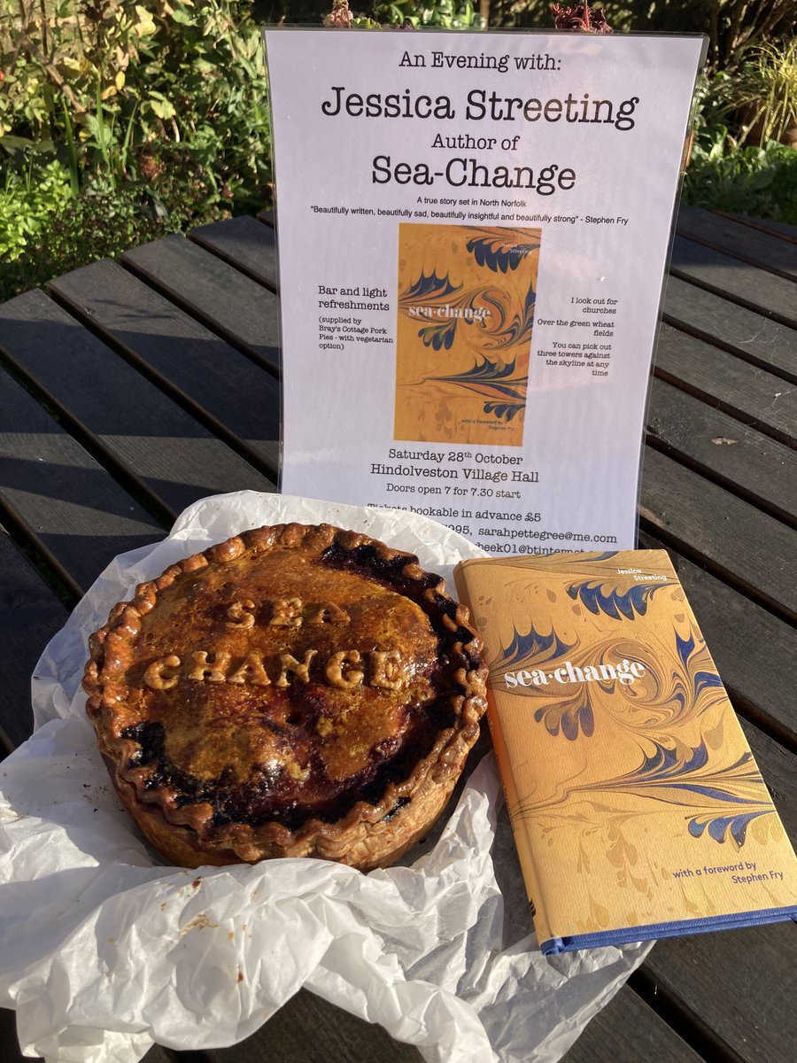 Jess Streeting (@jessstreeting) on Twitter photo Lifetime’s ambition achieved - a pork pie in Sea-Change’s name! Thank you <a href="/Brays_Cottage/">☀️Sarah Pettegree</a> - a lovely evening at Hindolveston Village Hall Lifetime’s ambition achieved - a pork pie in Sea-Change’s name! Thank you <a href="/Brays_Cottage/">☀️Sarah Pettegree</a> - a lovely evening at Hindolveston Village Hall