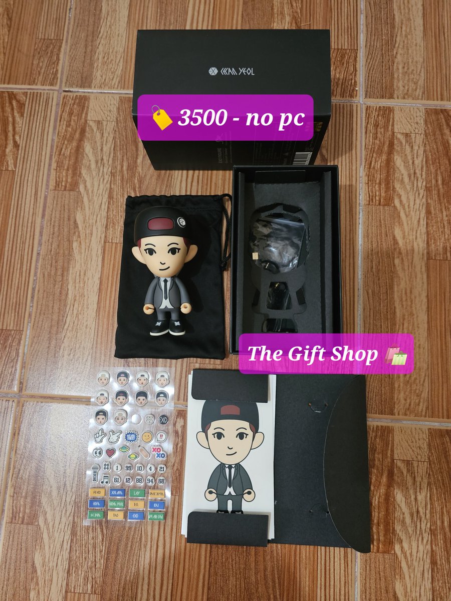 gift4uos's tweet photo. WTS LFB PH (#TGS_ONHAND)

📍 SUPER SALE 📍

EXO Official Merch Bluetooth Speaker - Baekhyun Lay &amp; Chanyeol

Rare Suho Junmyeon DO Kyungsoo Chanyeol Loey Pcy Baekhyun Xiumin Minseok Kai Jongin Sehun Lay Chen https://t.co/kDo7azU5BD