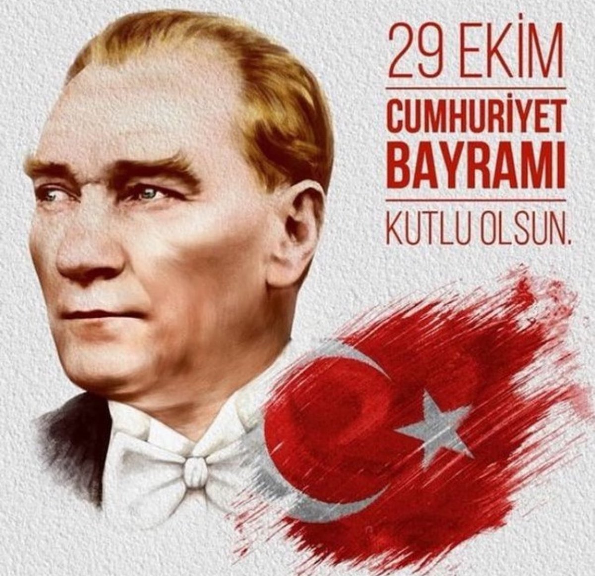Cumhuriyetimiz 100 yaşında

Gazi Mustafa Kemal Atatürk ve silah arkadaşlarını saygı, sevgi ve rahmetle anıyoruz
#CUMHURIYETİMİZ100Yaşında #CumhuriyetBayramıKutlu