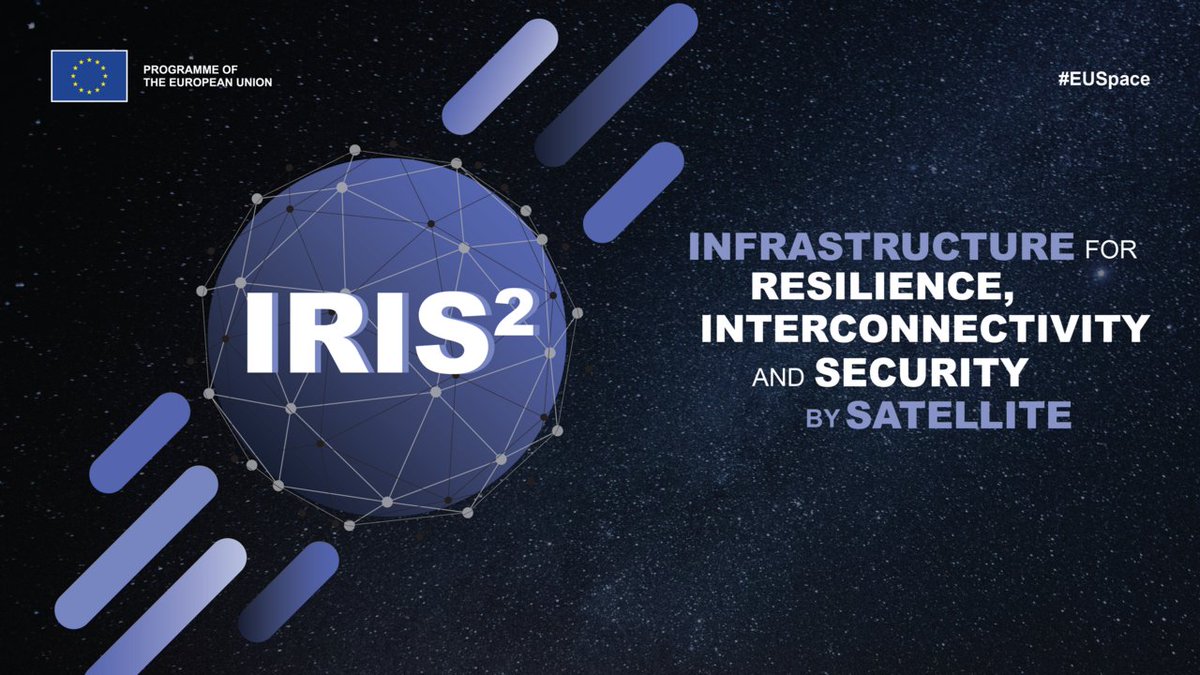 The need for secure and resilient global connectivity is more critical than ever 

IRIS² represents a proactive EU response to today’s challenges, focusing on resiliency, connectivity &amp; security through advanced satellite technology 🛰️🌍🔒 

More at: europa.eu/!q8chMc