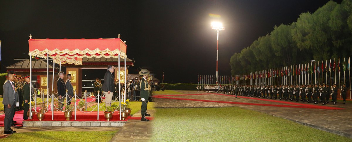 His Excellency Mr. António Guterres, Secretary-General of the United Nations receiving the Guard of Honour presented by a contingent of the Nepali Army on October 29, 2023. Mr. Guterres is in Nepal for an official visit.
#UNSecretaryGeneral #GuardofHonour #NepaliArmy