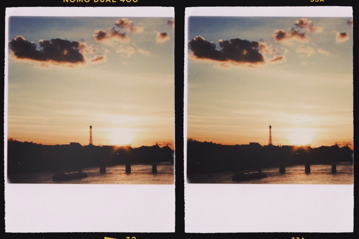 dual_frames's tweet image. Golden hour in Paris 🇫🇷