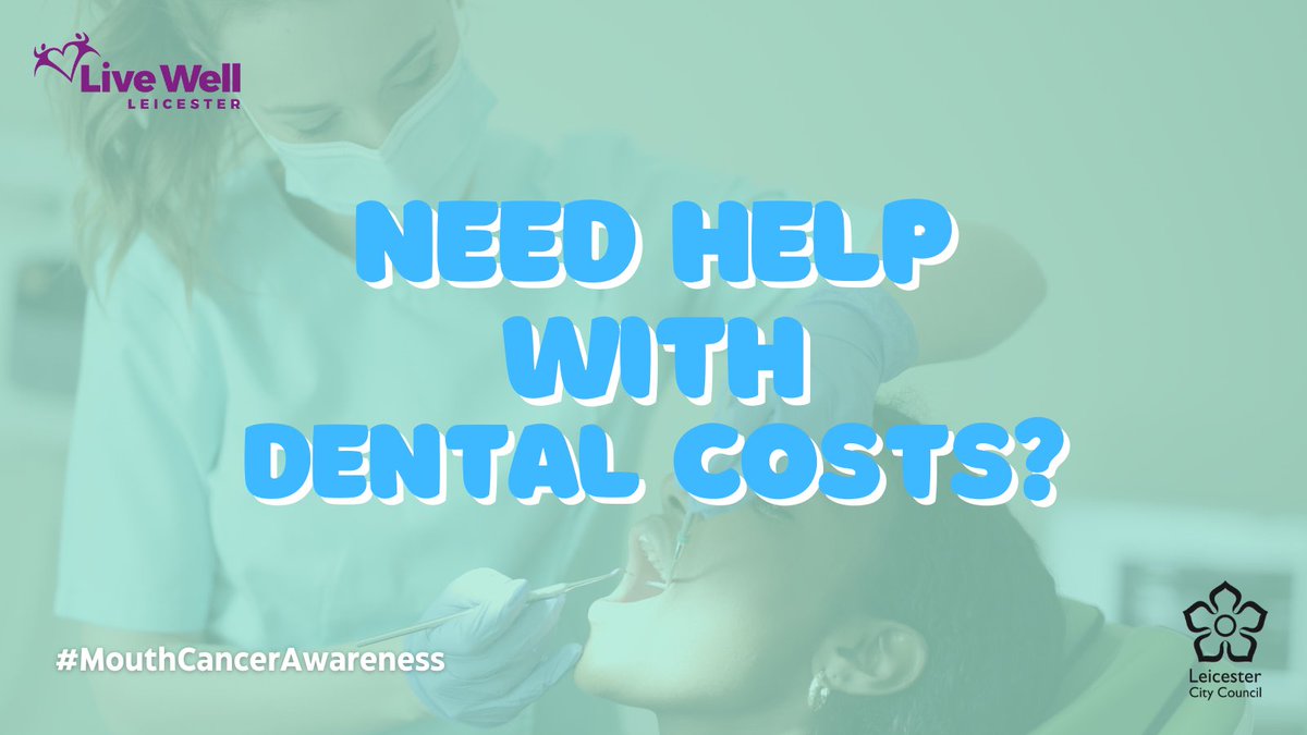 Do you need help with dental costs? You can find lots of information and guidance on the NHS website, including who is entitled to free dental care and the NHS low-income scheme👇 ow.ly/6B3l50Q0F0O #MouthCancerAwareness
