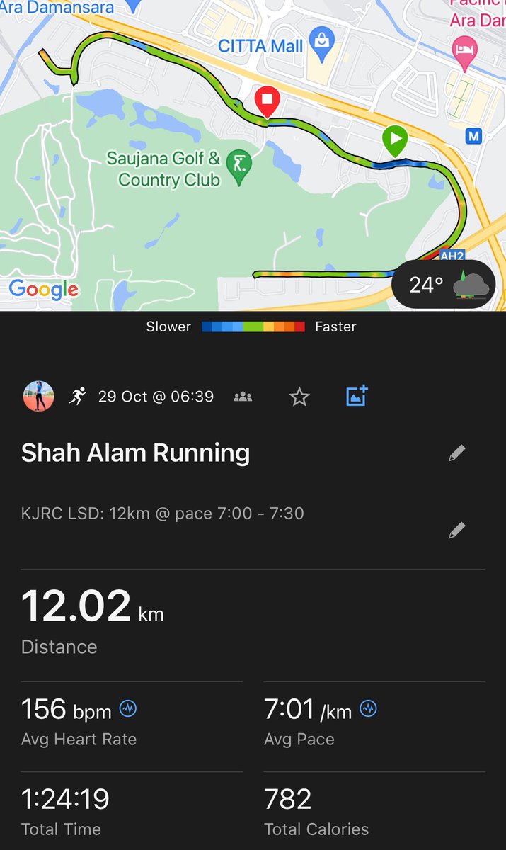 KJ Run Club Sunday LSD at Saujana PHB
