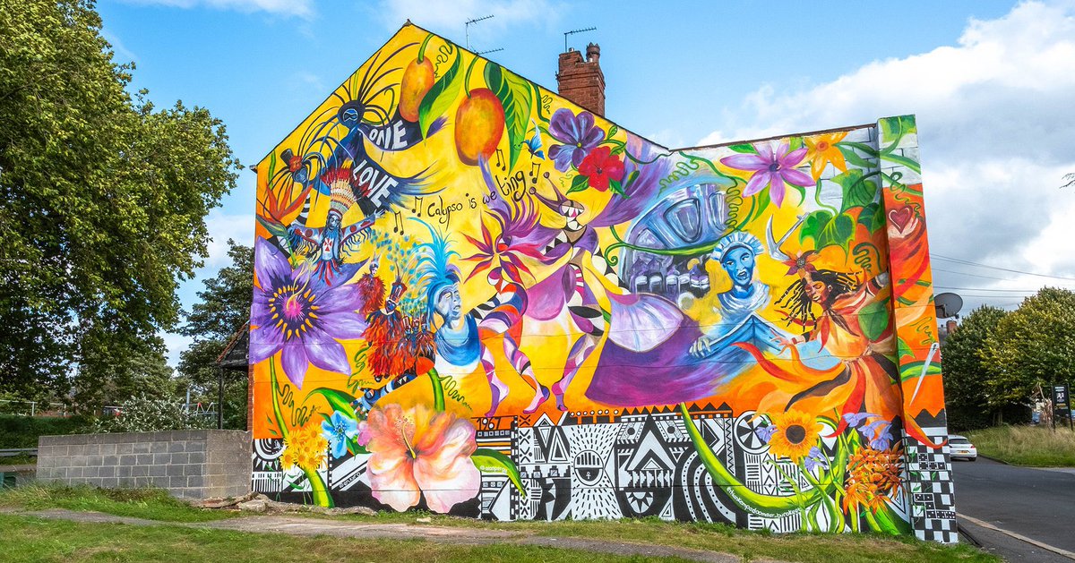 masato_jones's tweet photo. Reflections of Carnival mural by Rhian Kempadoo-Millar 

New this weekend in #Leeds https://t.co/qSzx9QRkoZ