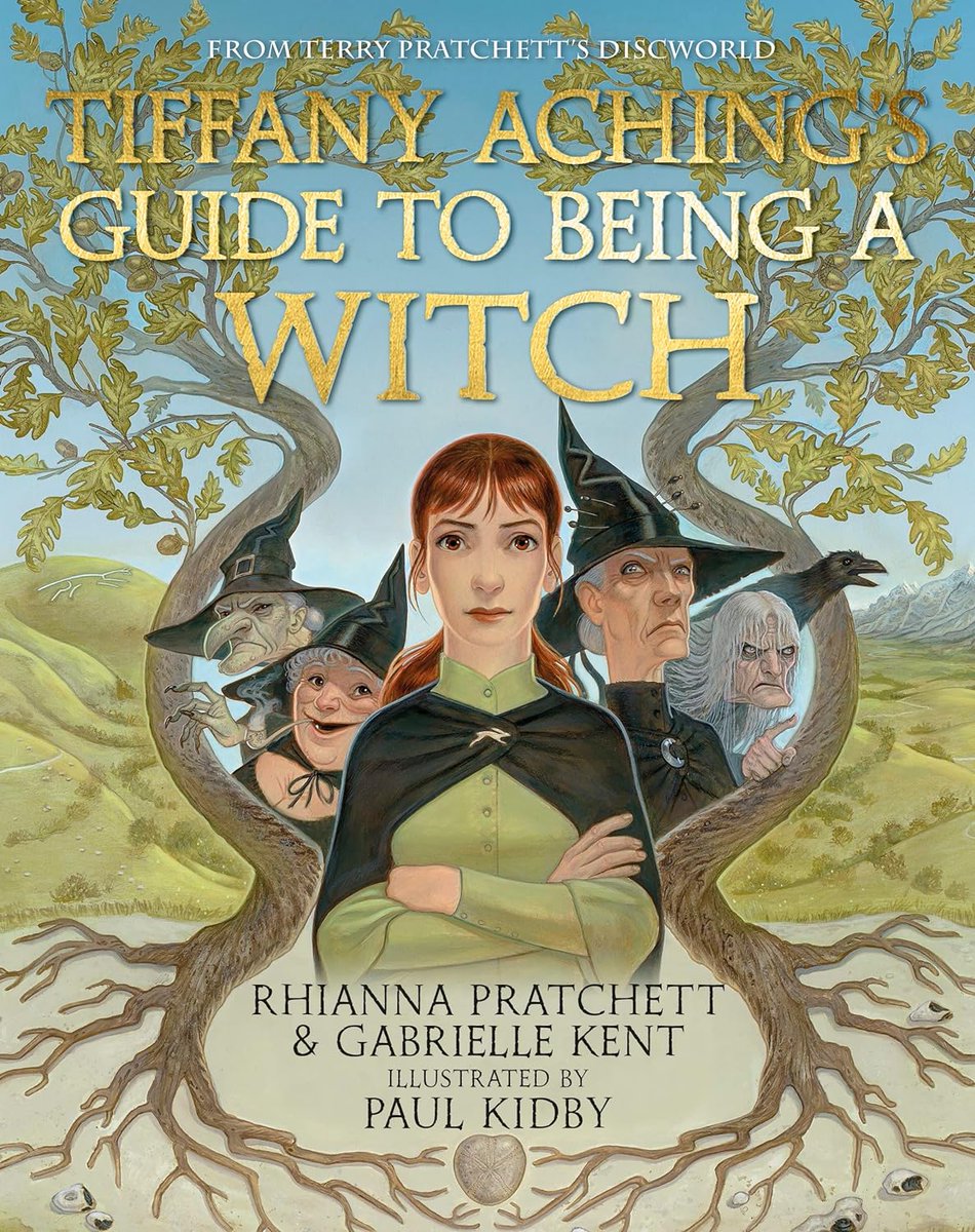 "Granny’s implicit belief that everything should get out of her way extended to other witches, very tall trees and, on occasion, mountains."

- Wyrd Sisters -

Who has their copy of Tiffany Aching's Guide to Being a Witch preordered??

<a href="/rhipratchett/">Rhianna Pratchett 🧙🏻‍♀️</a> <a href="/GabrielleKent/">Gabrielle Kent</a> <a href="/PaulKidby/">Paul Kidby</a>