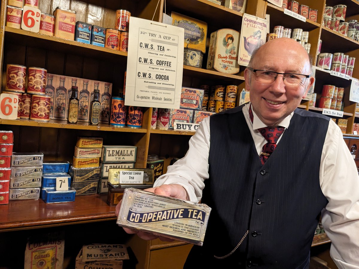 Beamish_Museum's tweet photo. Visiting today? We've popped the kettle on in anticipation of your arrival! 🫖 Join us in The 1900s Town Co-op grocery store to sample tea and learn about where it came from as part of our Where in the World activities.
Find out more - https://t.co/FihMbDitdN https://t.co/U16f4ImtOL