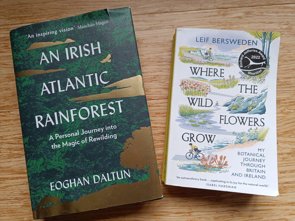 I have been reading An Irish Atlantic Rainforest and #WhereTheWildflowersGrow concurrently for the past few weeks. The accounts of journeys into deeper understanding of botany and nature connect deeply with my own wonder and concerns.
Bravo @IrishRainforest and @LeifBersweden