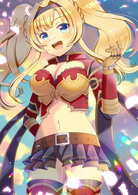 グランブルーファンタジーのゼタを描かせて頂きました!リクエスト有難うございます  I drew Zeta from Granblue Fantasy! Thank you for your request   #グランブルーファンタジー #グラブル #ゼタ