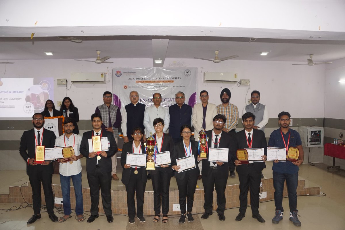 FACULTY OF LAW, UNIVERSITY OF LUCKNOW tweet media