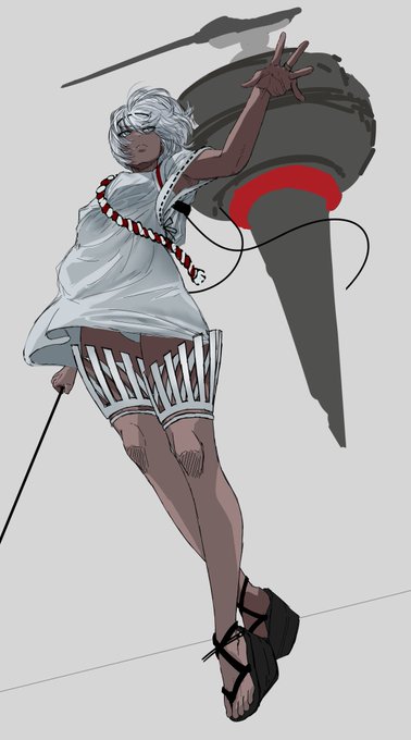 ラフに1日かかるんよ…( '˙꒳​˙)筆遅いなぁ 