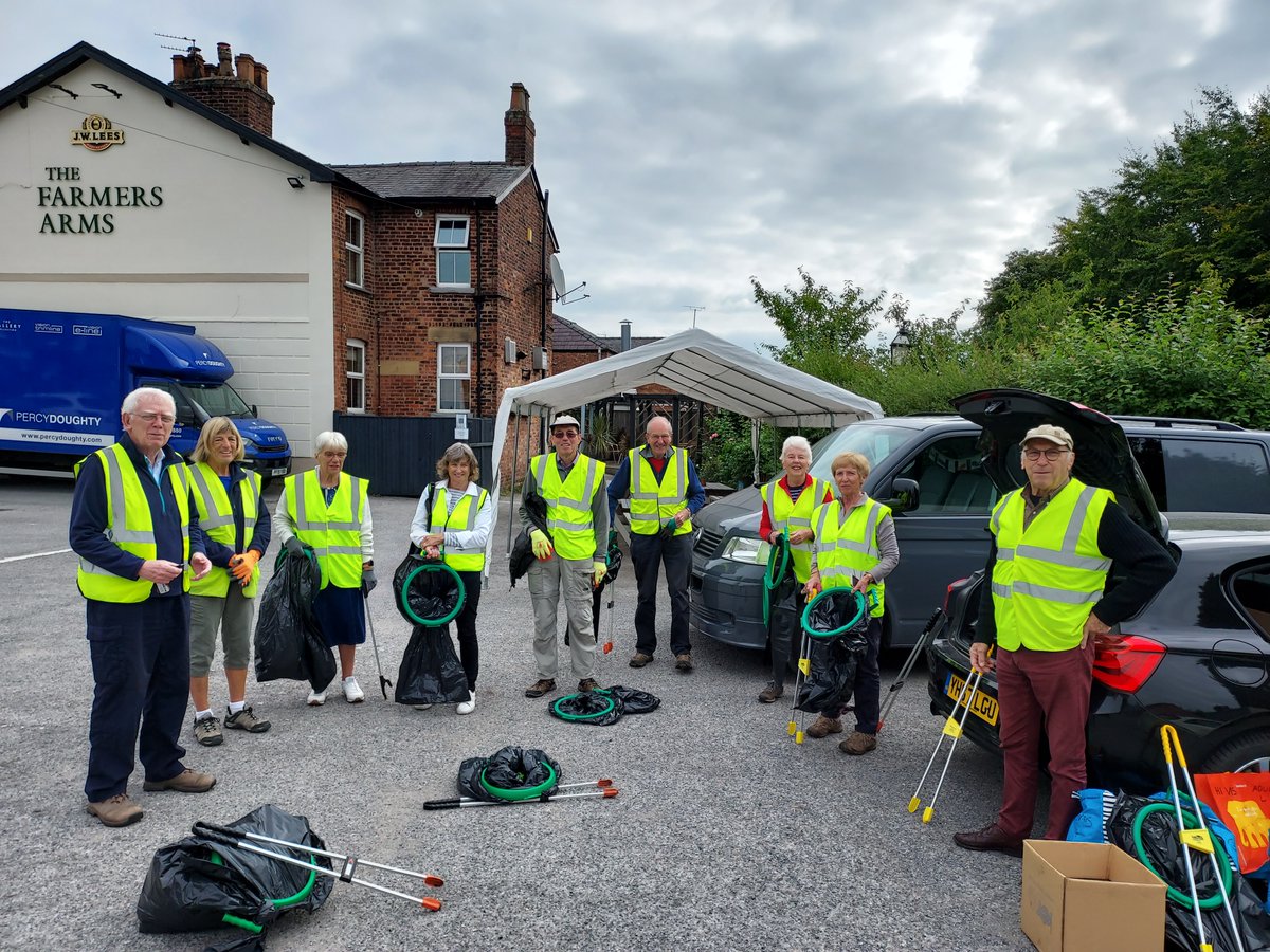 We always need #litter picking volunteers - why not join us ?

Next 2  #wilmslow picks :

Weds 01-NOV-23 : Honey Bee @ 10:00
Sat 04-NOV-23 : Wilmslow Parish Hall @ 10:00

All equipment provided.