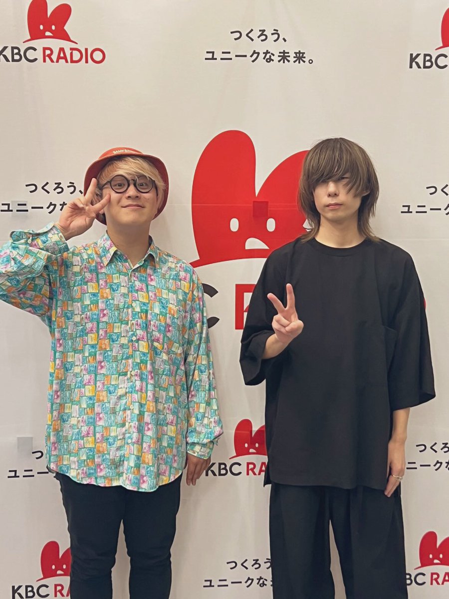 昨日のLive来てくださった方々ありがとうございました
やっと新しい感じを見せれて良かったです

また、KBCラジオさんの「Mooving Music」に出演させていただきます
今日の25:00～25:30に放送されます
radikoで聴けますのでぜひ

l.instagram.com/?u=https%3A%2F…