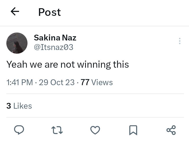 Ahmad_Pak_'s tweet image. A day in the reverse jinxing era ft. @Itsnaz03 😭😁 #BackOurGirls