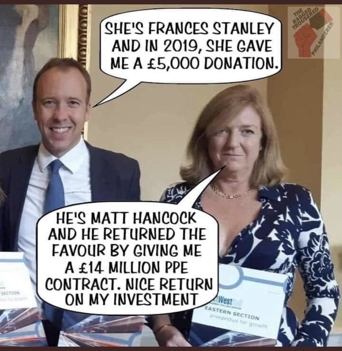 NEWS: MATT HANCOCK  

🔴AI firm Babylon - Matt Hancock &amp; Tories gave £22m of NHS money to - COLLAPSES

Matt Hancock gave AI firm Babylon £22m of NHS money. Babylon's owners then gave £250,000 in donations to Tories, including £10,000 to Hancock   

👉RT if this is disgraceful😡
