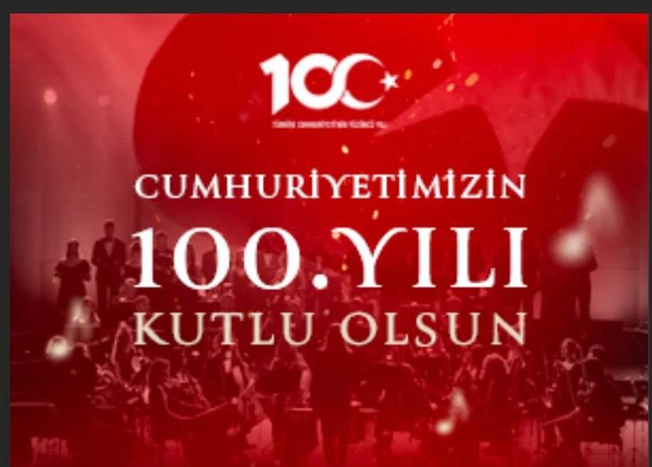 Cumhuriyet Bayramımız kutlu olsun🇹🇷
#TürkiyeYüzyılı🇹🇷
#CumhuriyetimizinYüzüncüYılıKutluOlsun