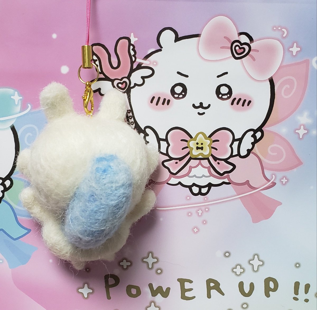 再販♡桃気球♡♡羊毛フェルト 羊毛フェルト*°桃 ハムスター*°の通販 by みぶた｜ラクマ