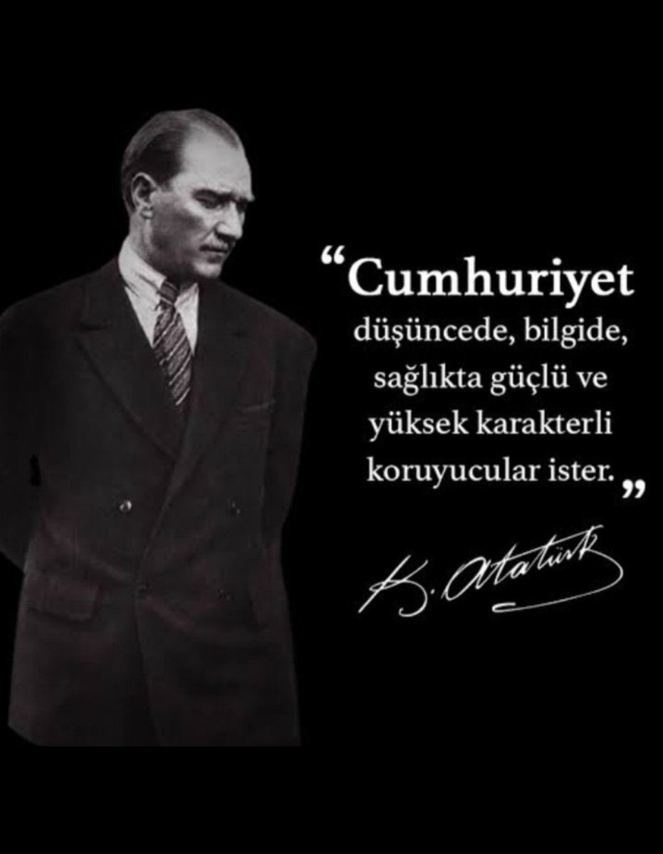 Türkiye Cumhuriyeti ilelebet mesut, muvaffak ve muzaffer olacaktır.
#CumhuriyetBayramıKutlu #CUMHURIYETİMİZ100Yaşında