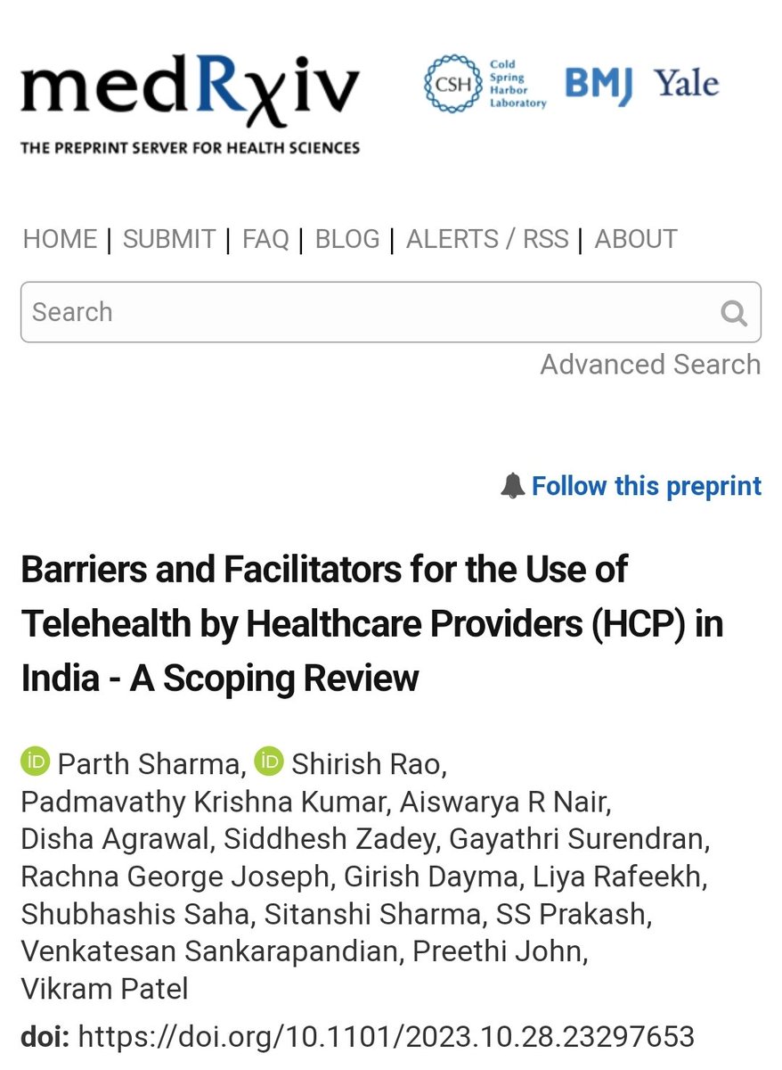 Pre print of the most painful study I have ever been a part of is out. More than 2 years of work. But a good learning experience and opened a lot of doors for me. No pain no gain I guess?
medrxiv.org/content/10.110…
