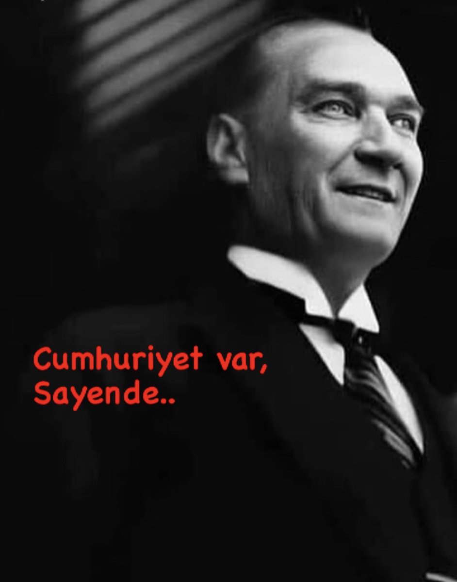 Yaşasın Cumhuriyet ❤️
Parla ✨
100 yaşındasın 🇹🇷