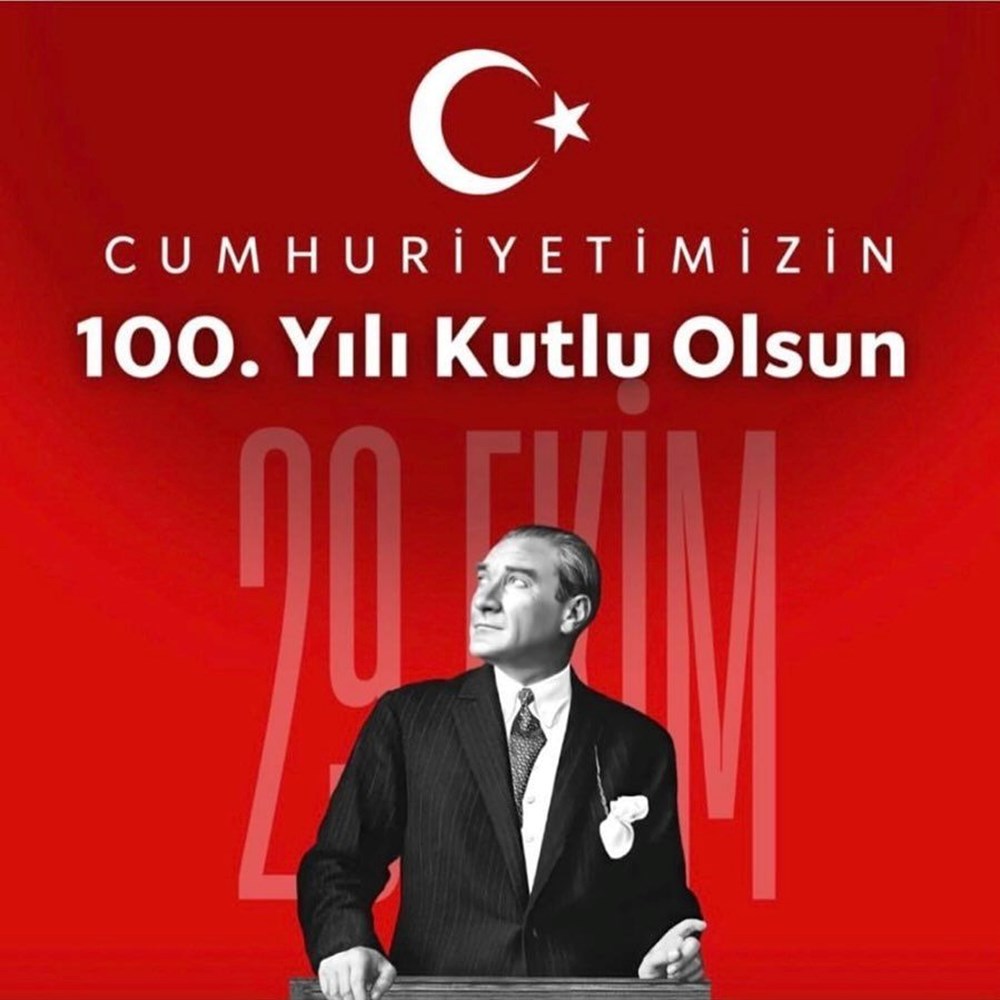 29 Ekim Cumhuriyet Bayramımız kutlu olsun! 🇹🇷

#Cumhuriyetimiz100Yaşında