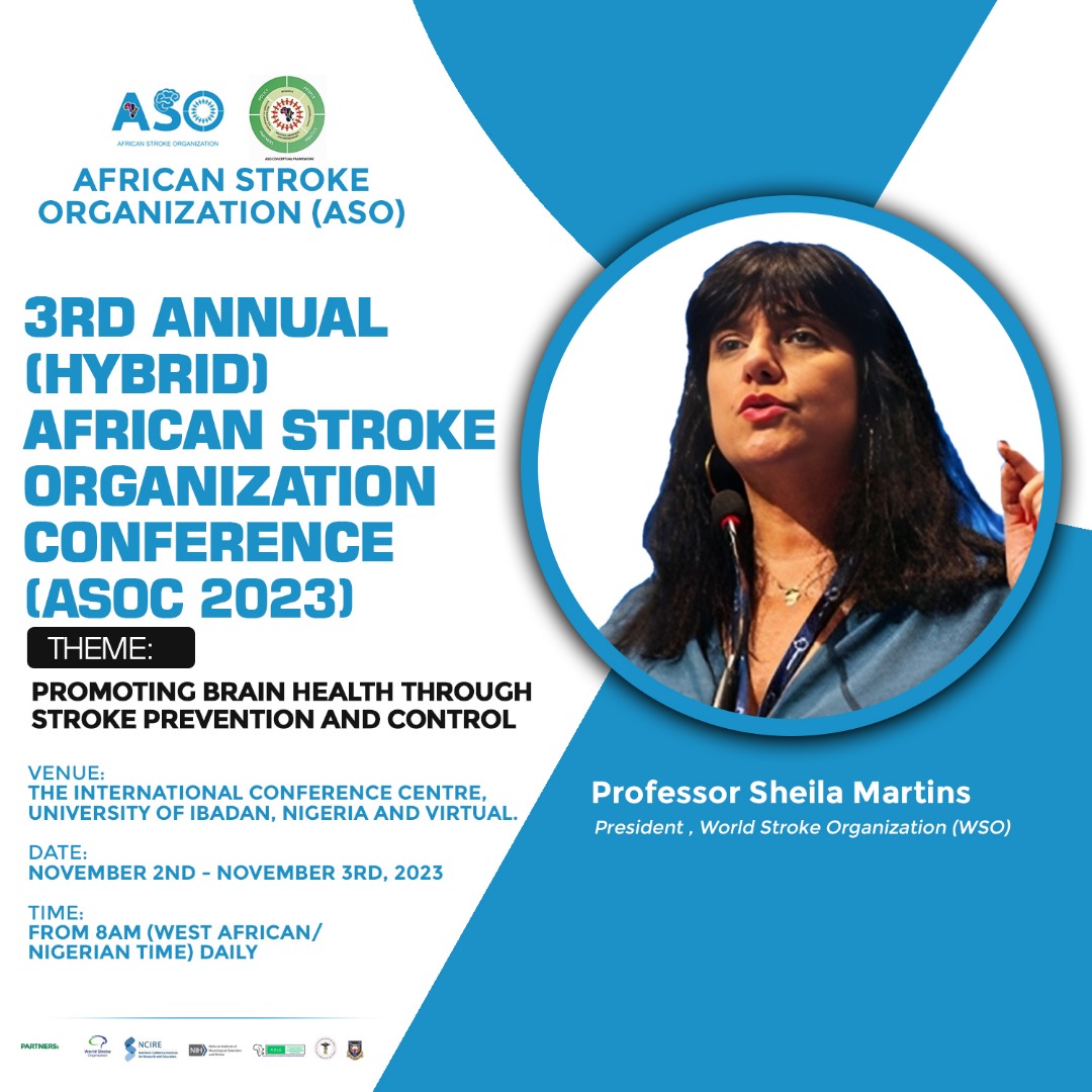 African Stroke Organization(ASO) (@africanstroke) on Twitter photo TODAY 29th October ,2023 is #WORLDSTROKEDAY adoption of an evidence-based approach to reducing the burden of Stroke is #CRUCIAL . Africa is an epicenter for Stroke, from womb to tomb . Africans are> #greaterthanStroke
Register for ASOC23 asoc2023.vfairs.com/en/registration
<a href="/sheilambrasil/">sheila martins</a> TODAY 29th October ,2023 is #WORLDSTROKEDAY adoption of an evidence-based approach to reducing the burden of Stroke is #CRUCIAL . Africa is an epicenter for Stroke, from womb to tomb . Africans are> #greaterthanStroke
Register for ASOC23 asoc2023.vfairs.com/en/registration
<a href="/sheilambrasil/">sheila martins</a>