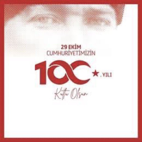 CUMHURİYETİMİZİN 100. YILI KUTLU OLSUN. 
NİCE 100 YILLARA…
