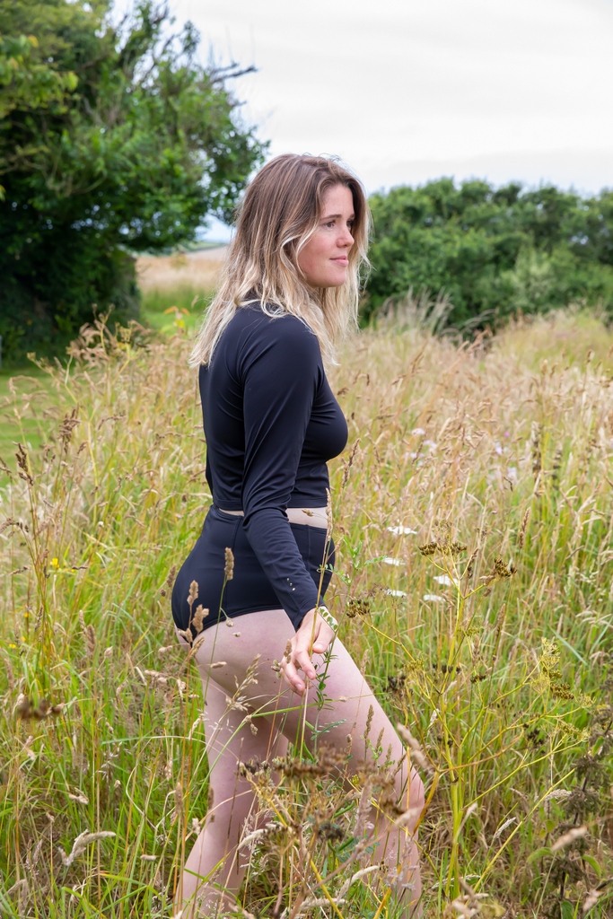 SLOactive's tweet photo. Our pieces are designed around real women and with real sizing in mind.  The Audrey Rashguaurd is buttery soft and built to move: the ultra lightweight EVO® fabric makes it possible to reduce the fabric weight by 25% as compared to an identical 100% polyester product. ⁠ https://t.co/stfArwDJ4l