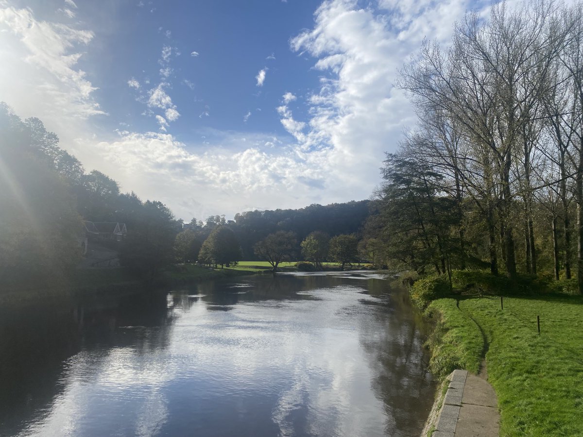 Là où coule la rivière …y puiser énergie et bonheur simple. Bon we à tous et toutes 😀