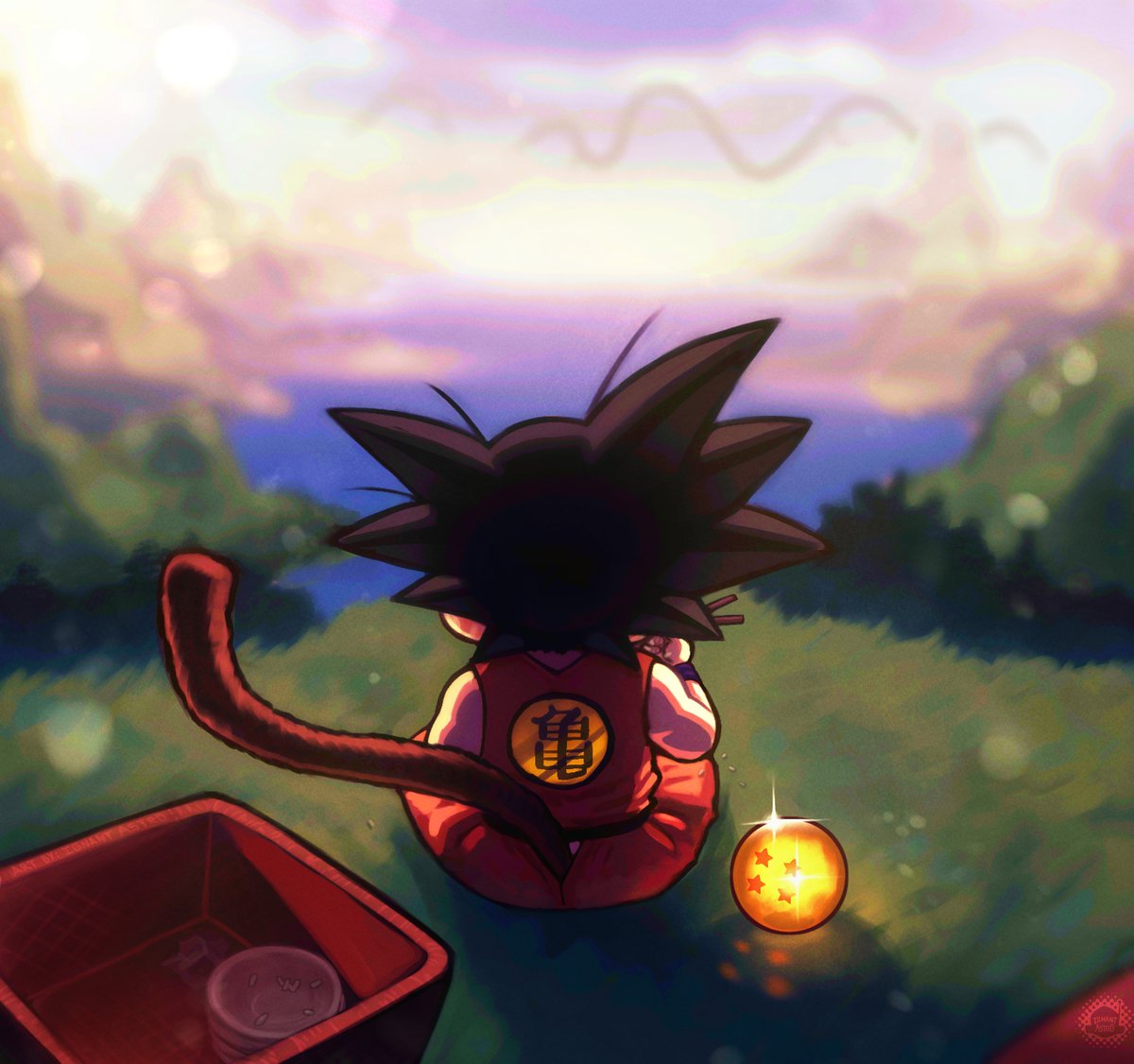 Work hard, study well, and eat and sleep plenty. 

That’s the Turtle Hermit way to learn!
#DragonBall