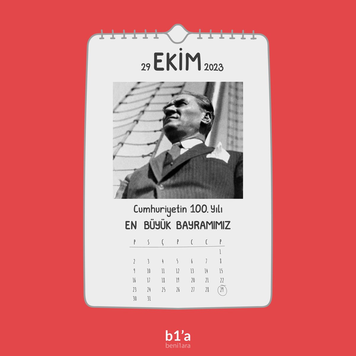beni1ara's tweet photo. Cumhuriyetimizin 100.Yılı Kutlu Olsun!❤️ https://t.co/FMgpSLAaoE