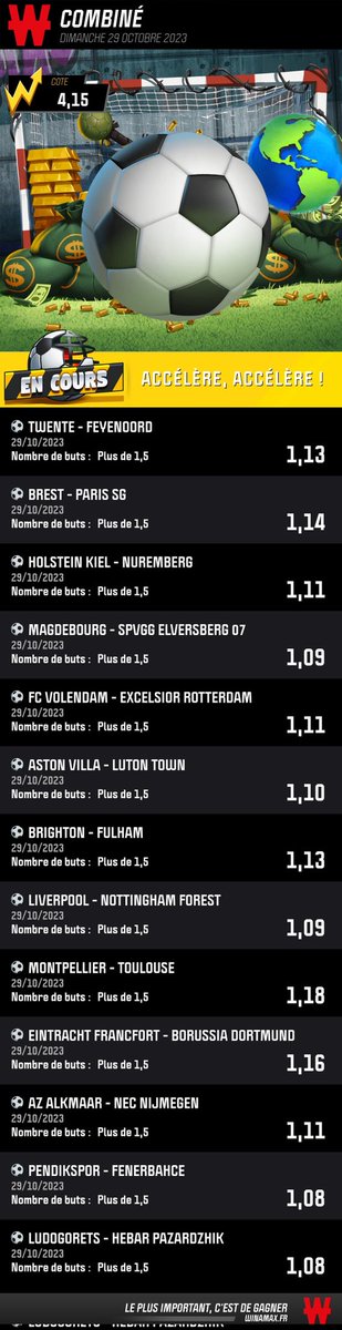 un_terrien_'s tweet photo. 🎟️ le classique Over but ⚽
Cote ➡️4.15
#TeamParieur #teamcombi https://t.co/A18BzDgFyv
