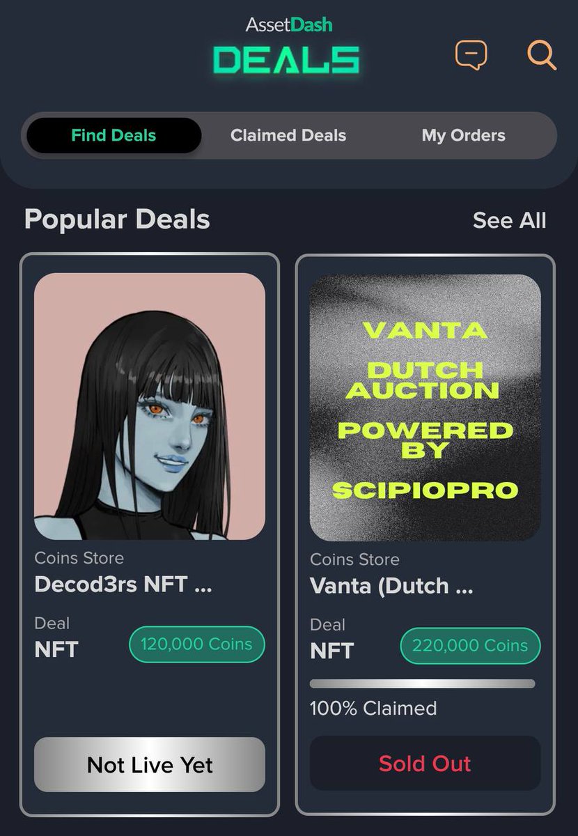 let's celebrate the @Decod3rsNFT reveal with a Dutch Auction starting tomorrow ✨