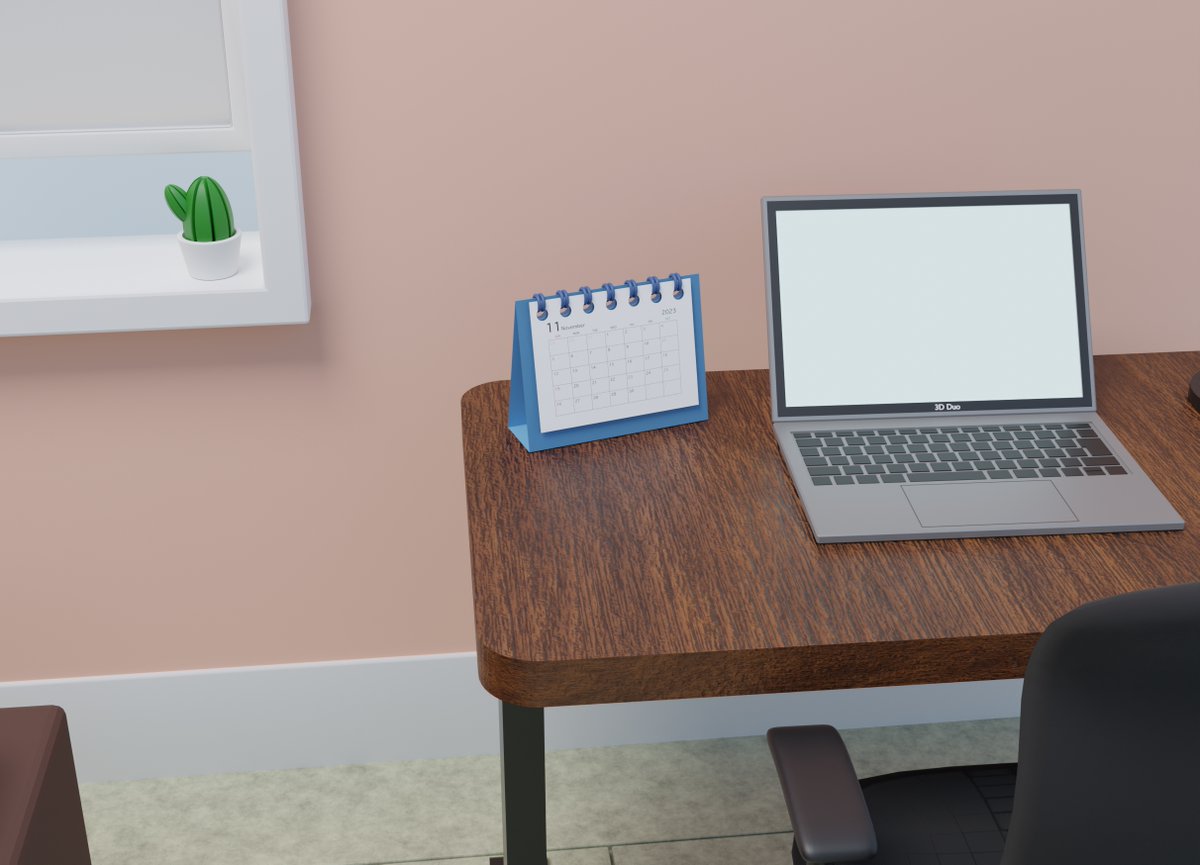 kiyo3dcougs's tweet image. I&apos;ve started a collaborative Blender project with my friend
@yoshi3dcougs.
I added a desk calendar and some cushions and changed the texture of the sofa.

#bsd #Blender #BlenderBeginner #b3d #3D