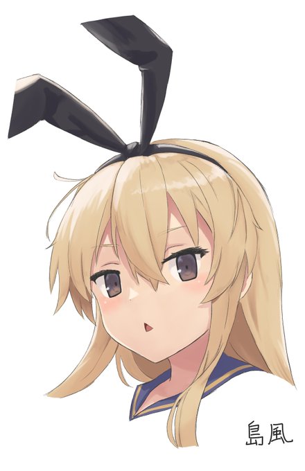 「shimakaze (kancolle) simple background」Fan Art(Latest)