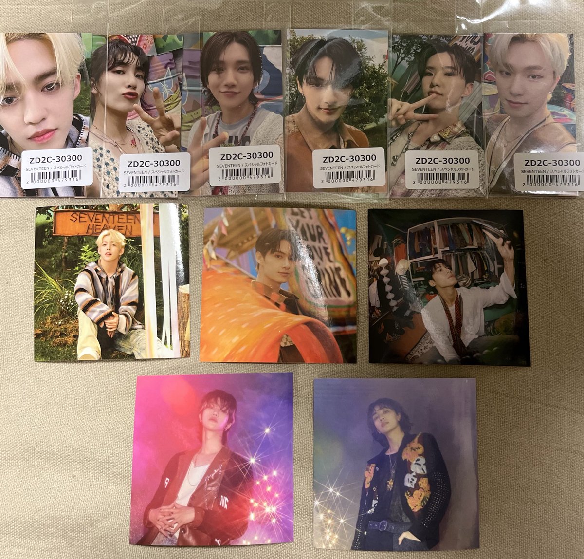 1_8koke's tweet photo. SEVENTEEN セブチ HEAVEN シリアル 買取 トレカ 交換

【譲】1,2枚目画像
【求】シリアルorバーノン,ウォヌ,ミンギュ トレカ

シリアルの場合はお譲り頂ける枚数を表記の上ご連絡お願いいたします🙇‍♂️
トレカの場合郵送での交換探しております！📮お気軽にリプorDMお待ちしております💭
#SEVENTEEN交換 https://t.co/MxVyJUzlqR