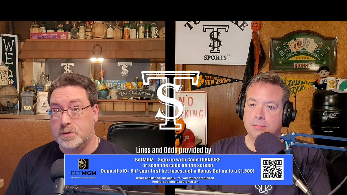TurnpikeSports's tweet photo. Turnpike Sports® Pro Picks Segment - Week 8 - the guys from Turnpike Sports® break down three #NFL games each. This week - #NOvIND #CLEvSEA #CHIvLAC #MINvGB #JACvPIT #PHIvWAS - https://t.co/9QY6gUo55o
Week 8 blog - https://t.co/e6wGq03GEq
@BetMGM #GamblingTwitter #NFLTwitter https://t.co/PF6isTJckC