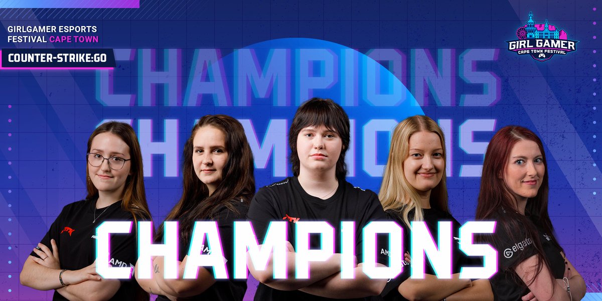ATK ATK ATK!

They were just too strong for #OptionalExtras today!

Here's the back-to-back Champions of the GIRLGAMER Cape Town Festival 🇿🇦, <a href="/ATKesportsGG/">ATK Esports</a>!

#girlgamer #girlgamerglobal #girlgamercapetown