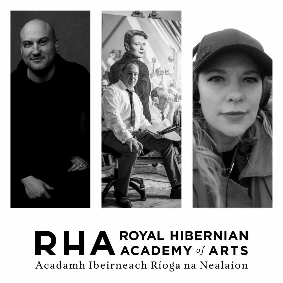 RHAGallery's tweet photo. For the final day of the Festival of Making, Blaise Smith RHA will paint a live double-portrait of Marcel Vidal and Ella Bertillson, here until 5pm.

Free to attend, all welcome. 

#RHA #RHA200 #RHASchool #FestivalOfMaking https://t.co/uKOz70K7hV