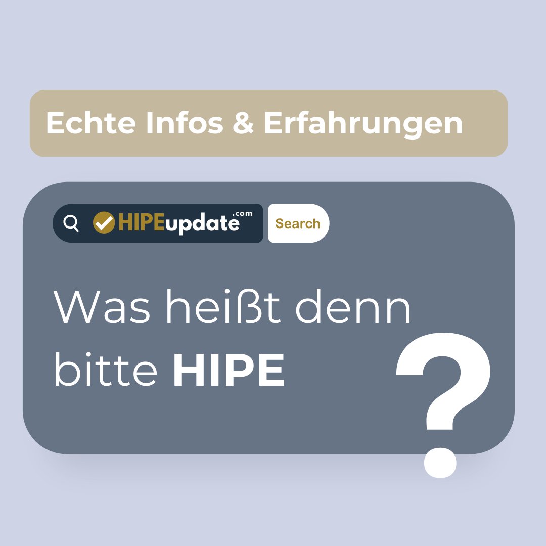 Na, Hand aufs Herz, wer hat’s gewusst? 🤭❤️🏆
HIPE UPDATE - wir Räumen auf, mit den Gerüchten, die um den HIPE AWARD schwirren ➡️ hipeupdate.com