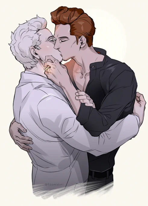 いずれ幸せなキスをしてくれ……Now kiss happily GO FanArt 