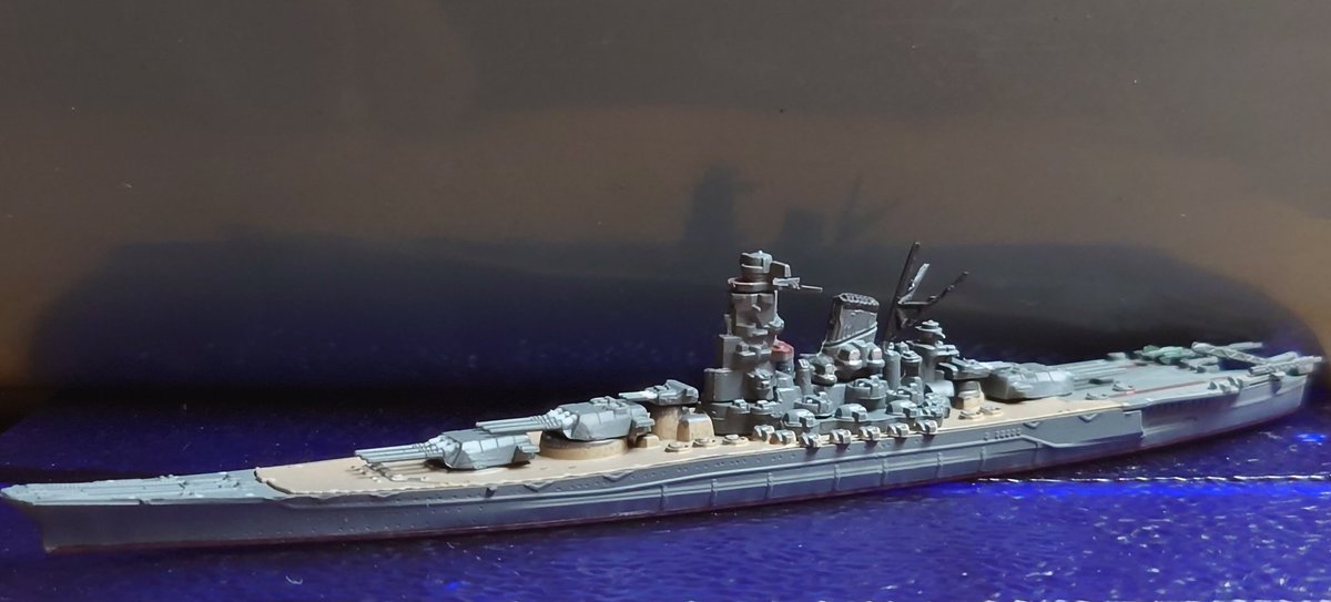 halikuiyin2's tweet photo. 戦艦大和 天一号作戦時
#エフトイズ
#2000スケモ https://t.co/B3rx2uu1Jd