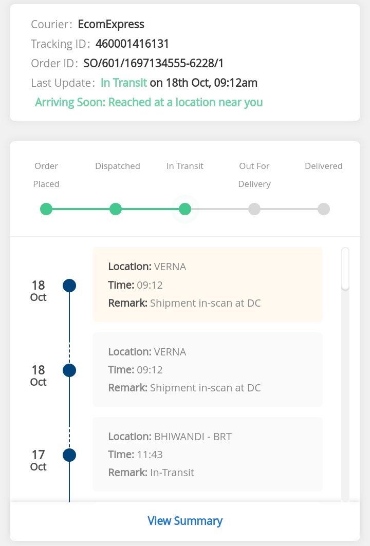 viju0076's tweet photo. @boodmo_In I had ordered parts on 12th October and still not delivered. The status is showing as arrived at last delivery DC from 18th October. There is no response from  you. I had asked for cancellation and refund that too is not done @jagograhakjago https://t.co/Kqmkj5t6r4
